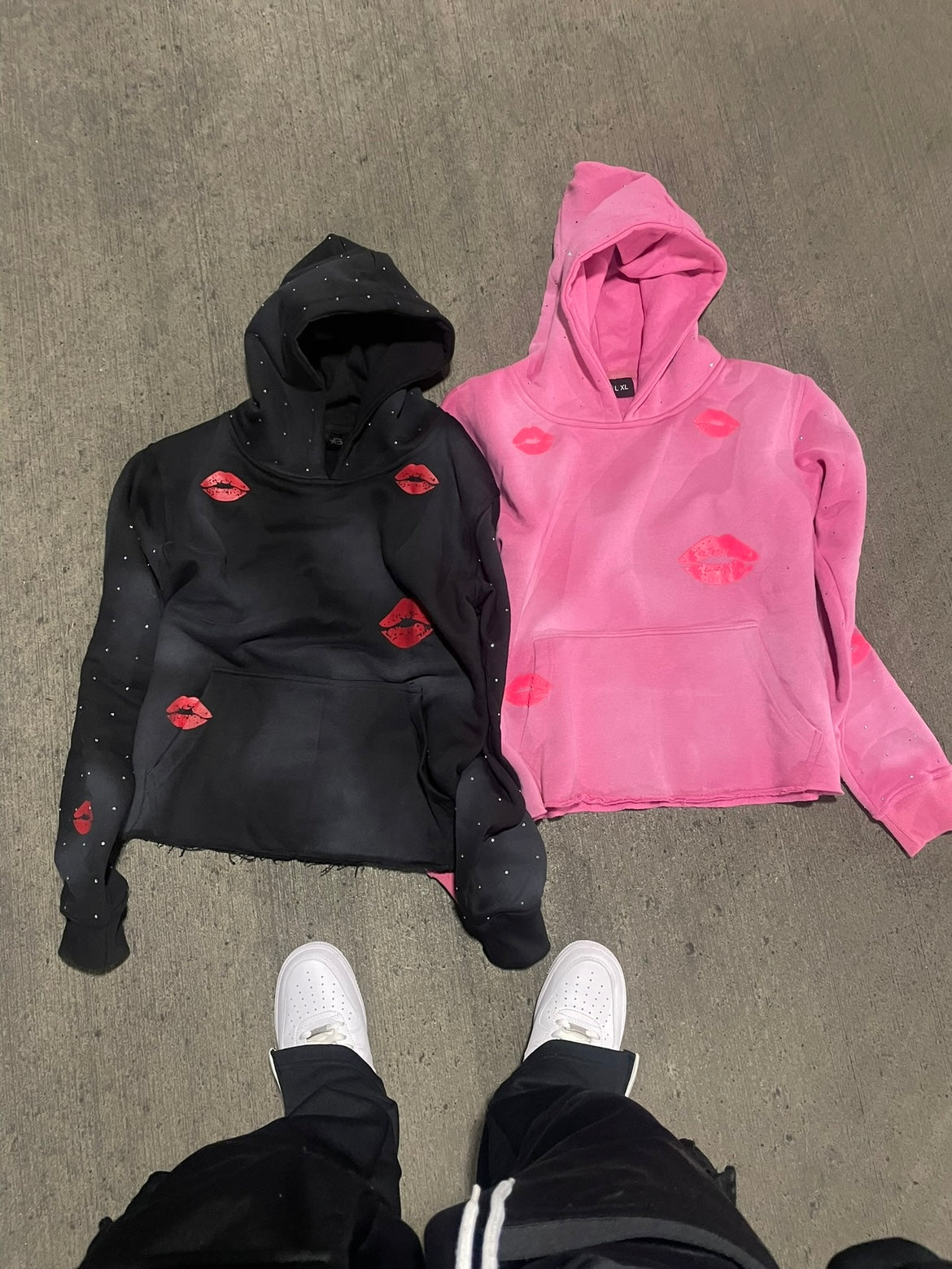 BY RHINESTONE HOODIE