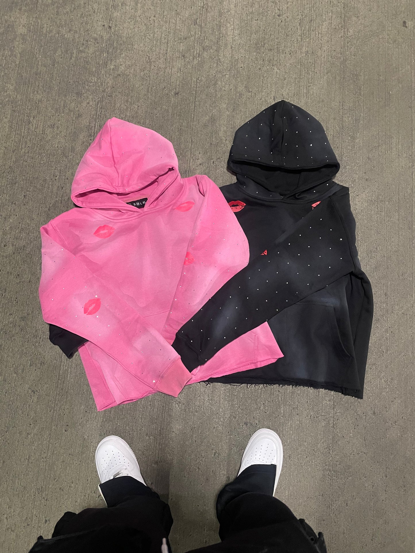 BY RHINESTONE HOODIE