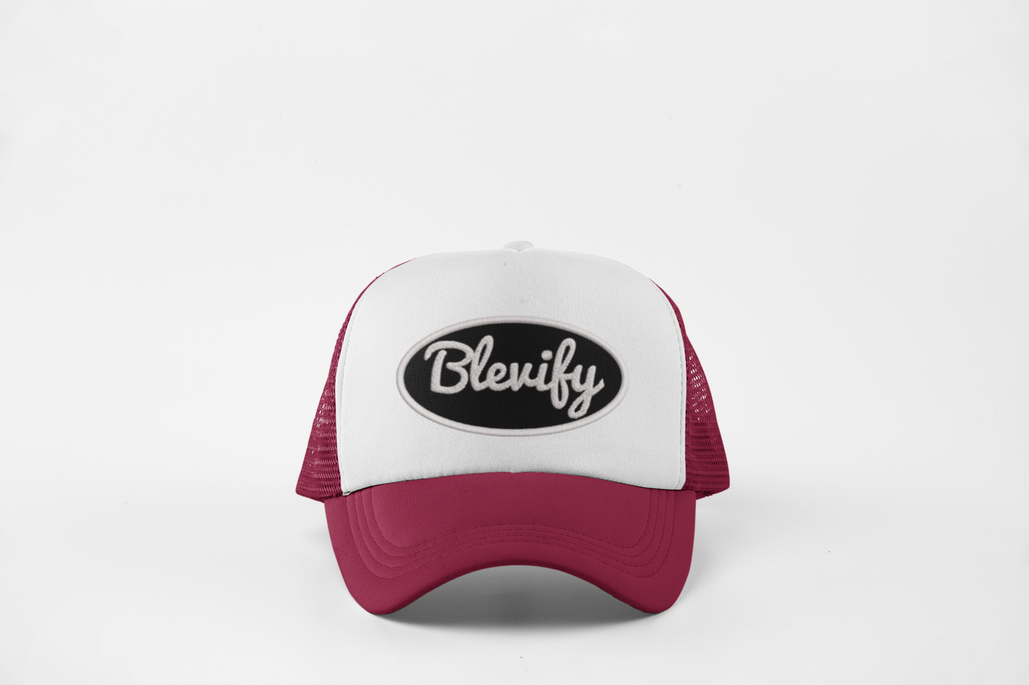 Red & White Trucker Hat