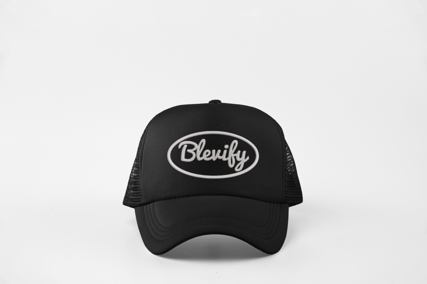 Black Trucker Hat
