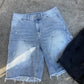 Blue Denim Jean Shorts