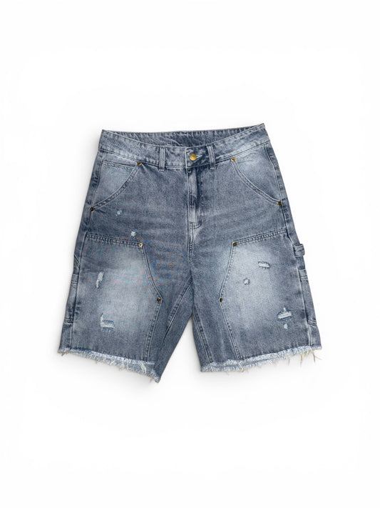 Blue Denim Jean Shorts
