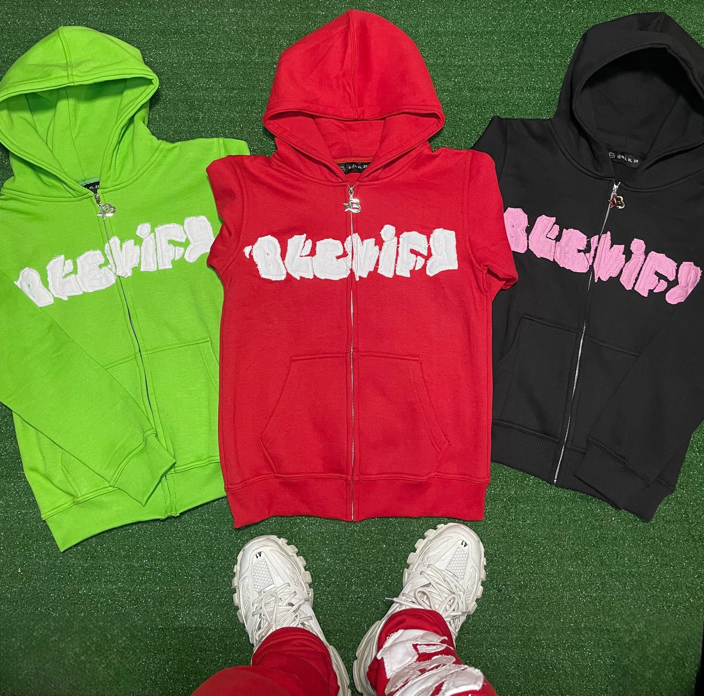 BY PATCHWORK HOODIE